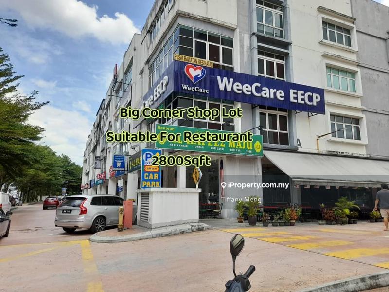 For Rent - Big Corner G/Floor Shop Lot, Suitable For Restaurant @ Boulevard Business Park Jalan Kuching
