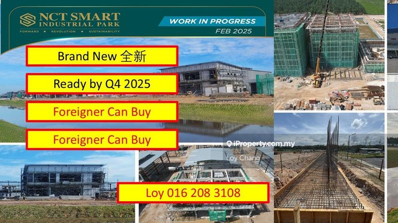 Semi-D Kilang untuk Dijual di NCT Smart Industrial Park, Sepang oleh Loy Chang - iProperty.com.my