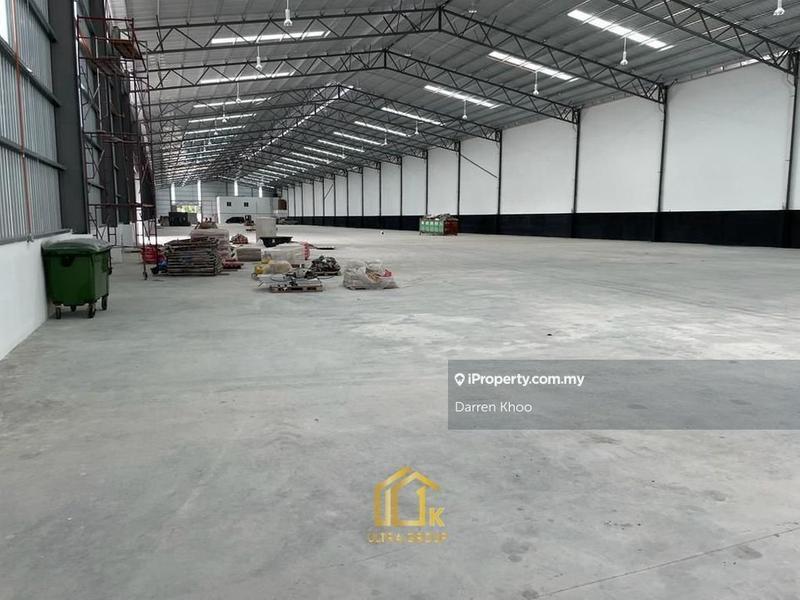 For Sale - 6% ROI !! Telok Panglima Garang Detached Warehouse 2.5 Acres Freehold with CF / CCC