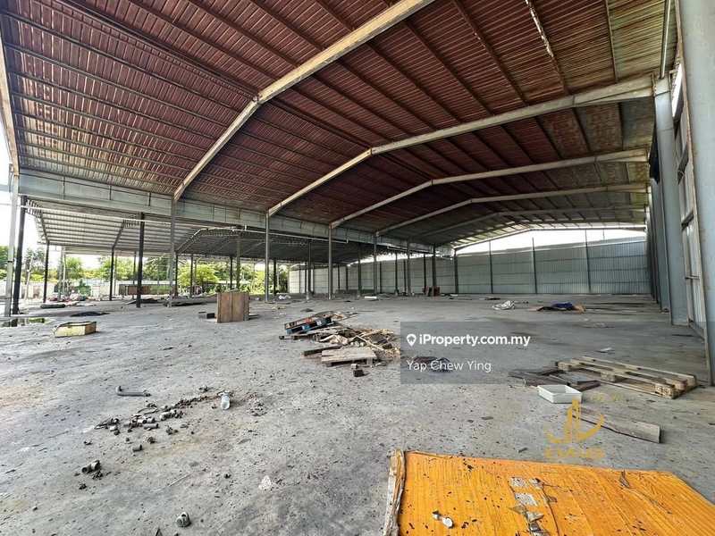 For Rent - CHEAP RENT Rm0.30psf! 2.38Acre/ 100Amp Warehouse Kampung Jawa Sek36, Shah Alam