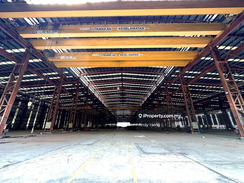 For Sale - Nusajaya Gelang Patah 27acre Factory Built up 504k and Hostel 33k