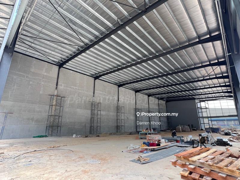 For Rent - Pandamaran @ Port Klang , Brand New Semi-D Factory Warehouse 20k+sqft with high ceiling
