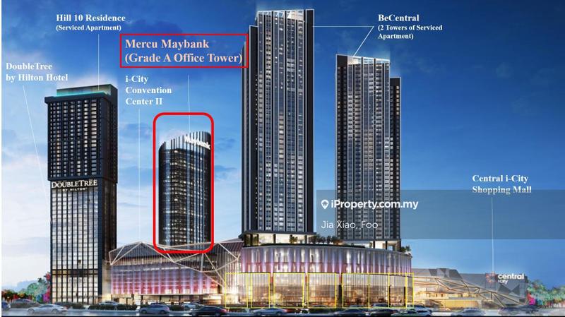 Office for Rent in Mercu Maybank i-City Tower Shah Alam Seksyen 7, Shah Alam by Jia Xiao, Foo - iProperty.com.my