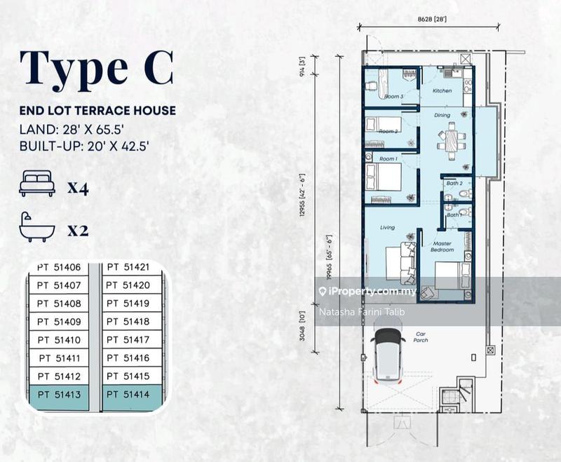 Rumah Berangkai 1 Tingkat untuk Dijual di Taman Langat Utama, Banting oleh Natasha Farini Talib - iProperty.com.my