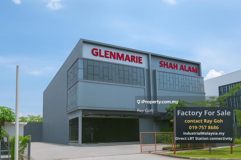 For Sale - Glenmarie Super Prime Detached Factory with LRT Station connectivity for sale