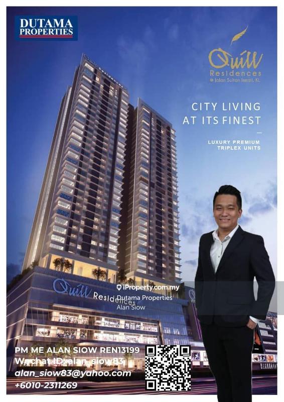 Service Residence for Sale in Quill Residence by Alan Siow - iProperty.com.my