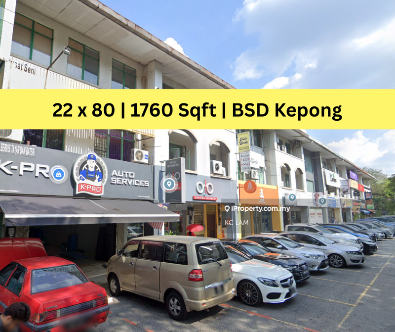 For Rent - 22 x 80 | Intermediate | Bandar Sri Damansara Kepong |