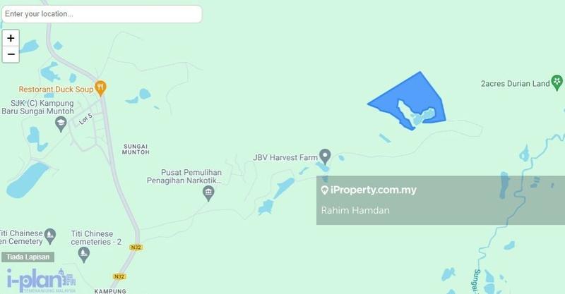 For Sale - For sale agriculture land 31.5 acre at Mukim Glami Lemi, Jelebu, Negeri Sembilan