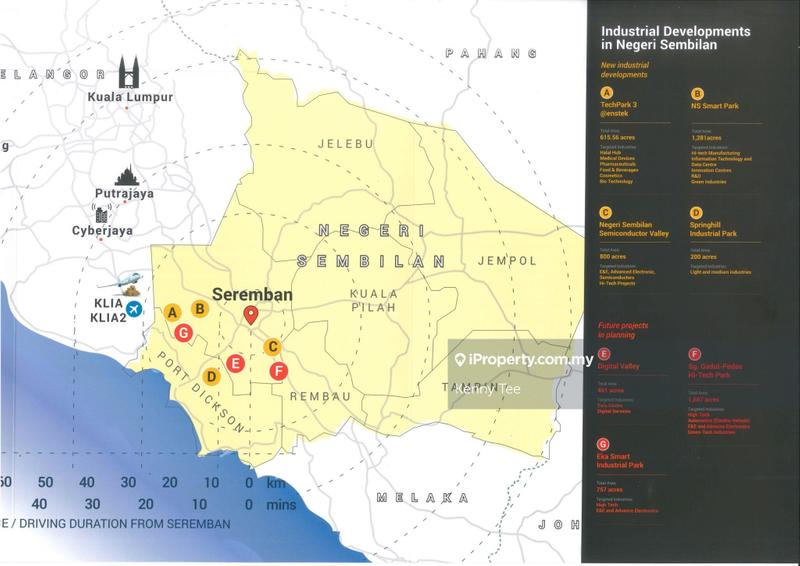 Industrial Land for Sale in Bandar Springhill, Port Dickson by Kenny Tee - iProperty.com.my