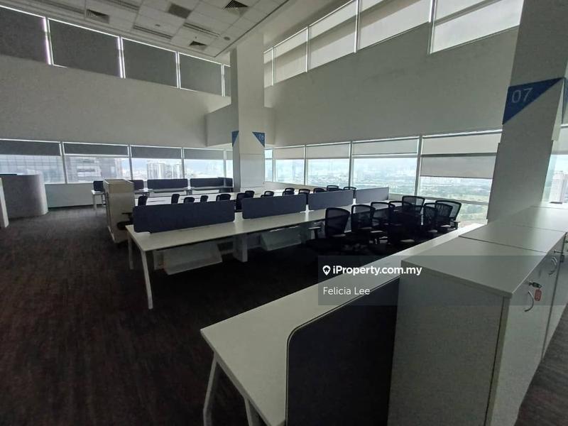 For Sale - Penthouse Office With KLCC & Lake Garden View