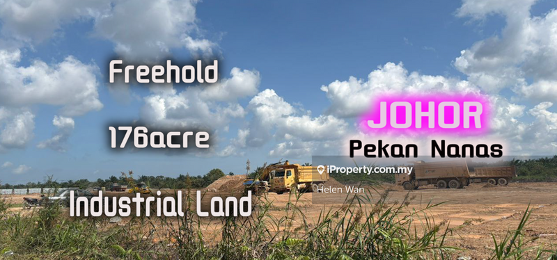 For Sale - Johor Pekan Nanas 176acre Freehold Light & Medium Industrial Land