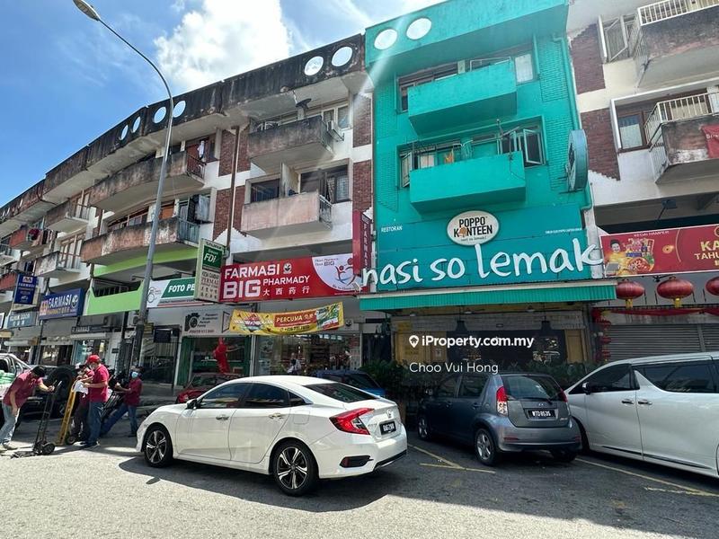 For Sale - 2 Adjoining Shop Cheras Taman Segar 3.5 Storey Shop Fully Tenanted