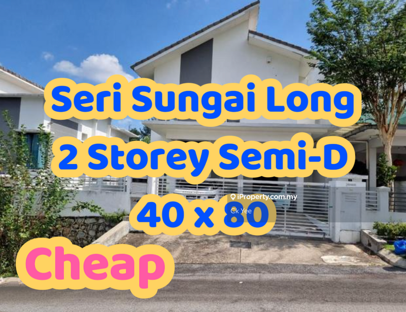 Semi-Detached House for Sale in Seri Sungai Long, Kajang by Ck Yee - iProperty.com.my