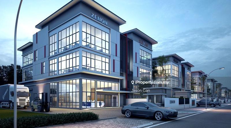 For Sale - SHAH ALAM, NEW LAUNCH 3 STOREY SEMI-D FACTORY, FREEHOLD