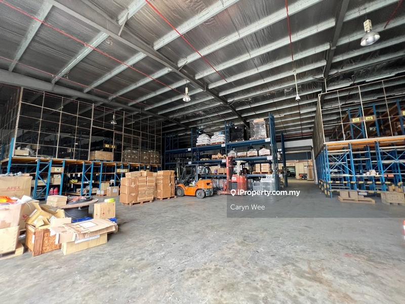 For Sale - FACING MAIN ROAD 3 acres FREEHOLD detached factory with COMMERCIAL VALUE for sale at Subang Jaya