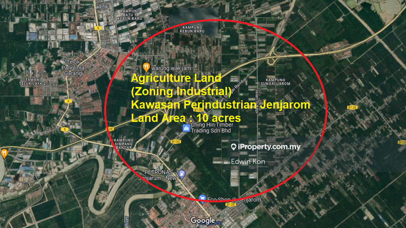 Tanah Pertanian untuk Dijual di Kampung Sungai Rambai, Jenjarom oleh Edwin Kon - iProperty.com.my