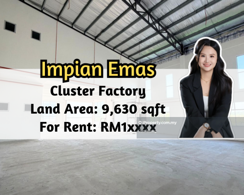 For Rent - Impian Emas Cluster Factory