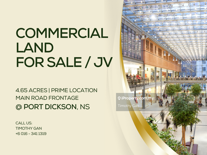 For Sale - Port Dickson Commercial Zoning Land
