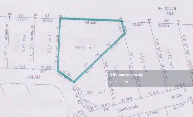 Residential Land for Sale in Taman Sri Hartamas, Sri Hartamas by Kumar Krish - iProperty.com.my