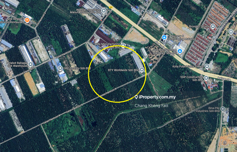 For Sale - Industrial Land, Pekan Simpang Tiga, Ijok, Kuala Selangor for Sale