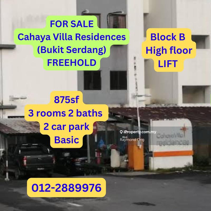 For Sale - Cahaya Villa Residence