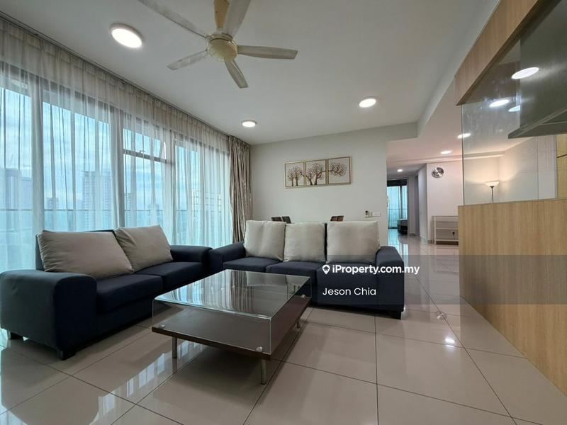 Service Residence untuk Disewa di The Leafz @ Dedaun oleh Jeson Chia - Living Room - iProperty.com.my
