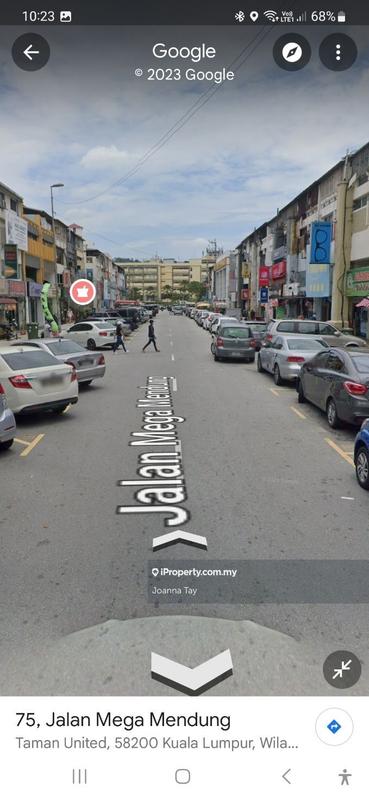 Kedai untuk Dijual di MEGA MENDUNG, TAMAN UNITED, Jalan Klang Lama (Old Klang Road) oleh Joanna Tay - iProperty.com.my