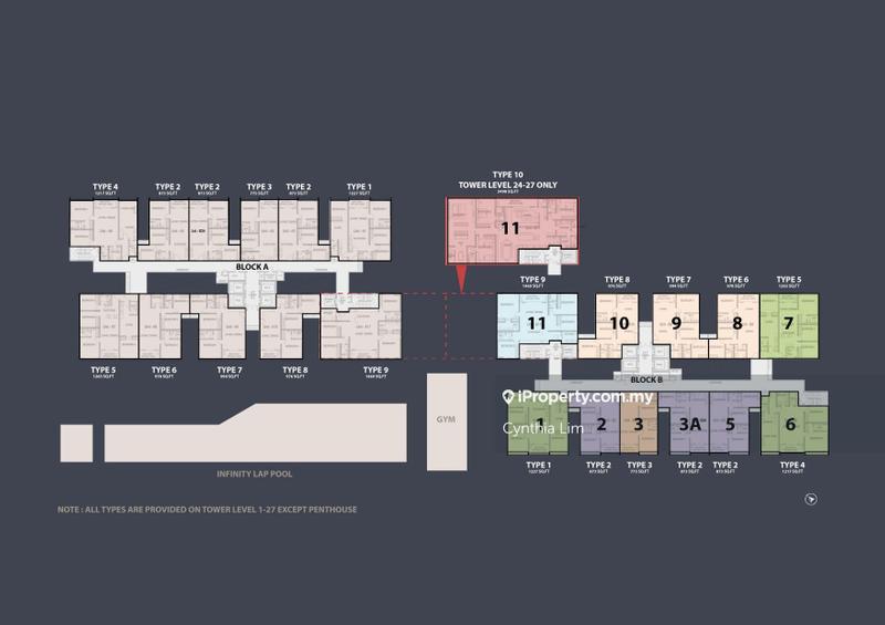 Service Residence for Sale in Parq Residence by Cynthia Lim - iProperty.com.my