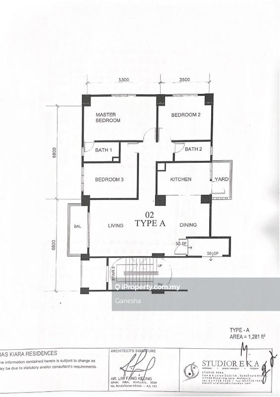 For Sale Mas Kiara Residences