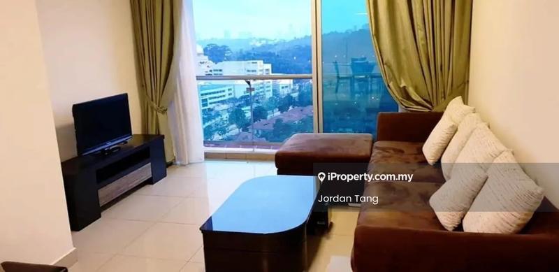 Service Residence untuk Dijual di Solaris Dutamas oleh Jordan Tang - Living Room - iProperty.com.my