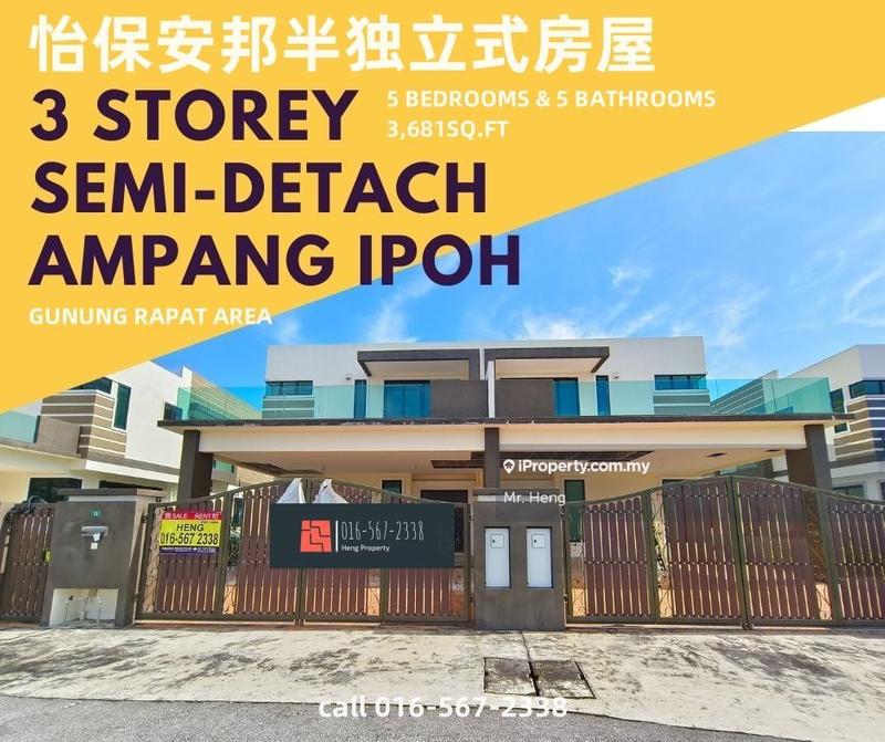Rumah Berkembar untuk Dijual di Taman Ampang, Ipoh oleh Mr. Heng - iProperty.com.my
