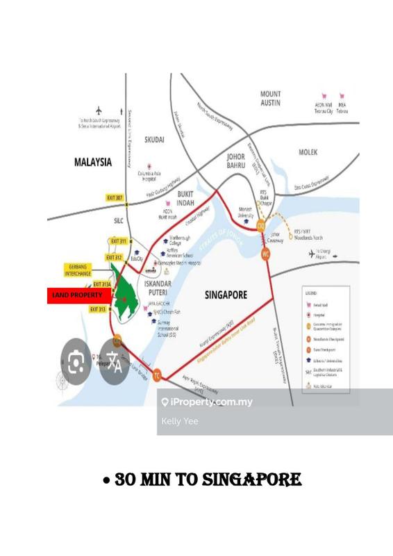 Tanah Komersial untuk Dijual di Gelang Patah, Johor oleh Kelly Yee - iProperty.com.my