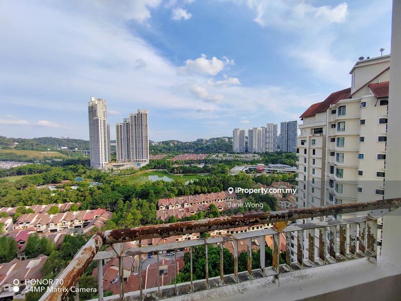 Condominium for Sale in Nadia Parkfront by Jane Wong - Actual Balcony View with Desa ParkCity Lake View - iProperty.com.my