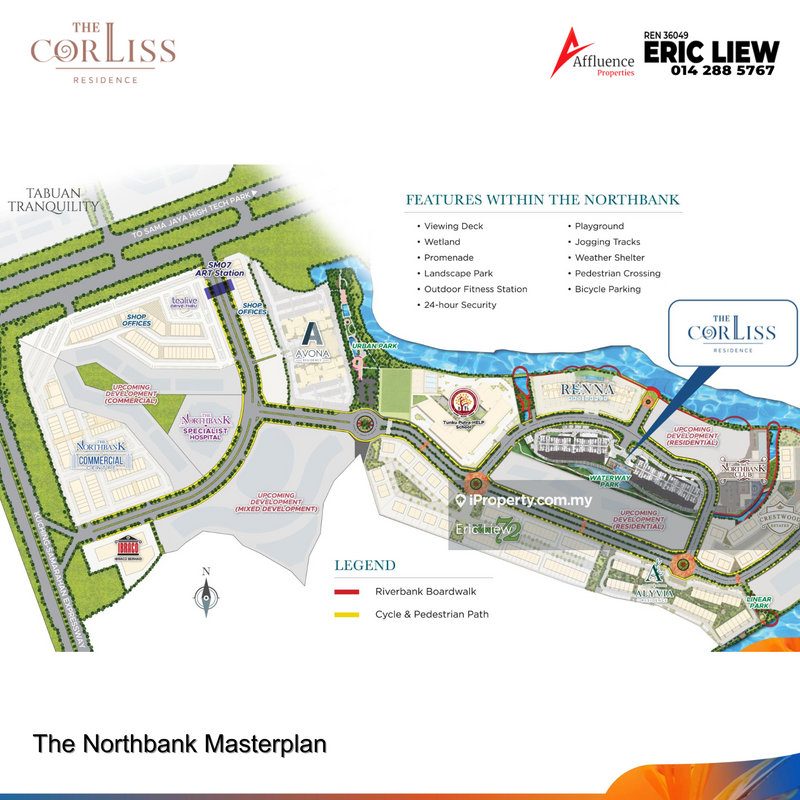 For Sale The Corliss Residence @ The NorthBank