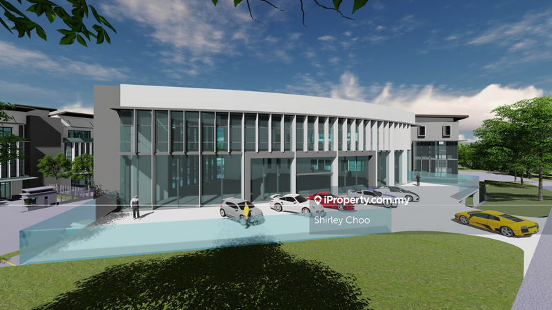 For Sale - 6 Storey Detached Factory, FACE BUSY MAIN ROAD, Temasya Glenmarie, Hicom Glenmarie, Shah Alam