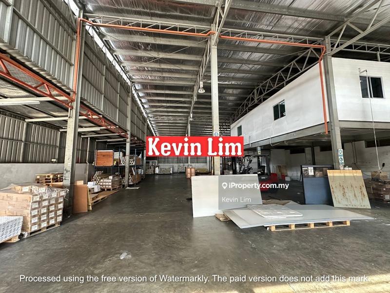 For Rent - 1 Stry Warehouse 8500 sf Jelutong Sungai Pinang Rent Big Land Space