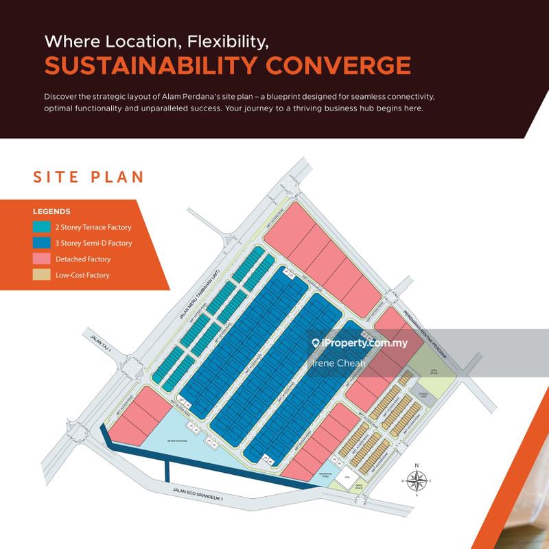 Semi-D Factory for Sale in Alam Perdana, Puncak Alam by Irene Cheah - iProperty.com.my