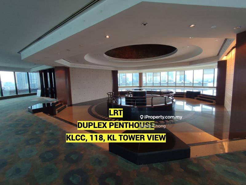 For Rent - [LRT] Duplex penthouse (KLCC, Merdeka 118, KL Tower view)