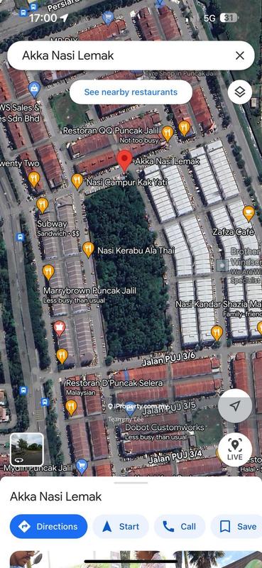 For Sale - 4.967 Acres Commercial Land Puncak Jalil, Jalan Puncak Bukit Jalil