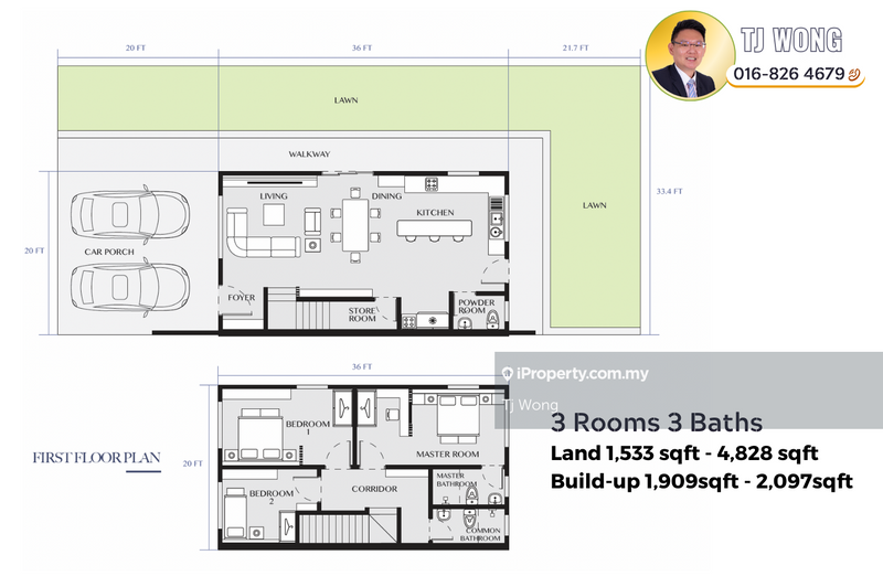 2-storey Terraced House for Sale in Tuaran, Sabah by Tj Wong - iProperty.com.my