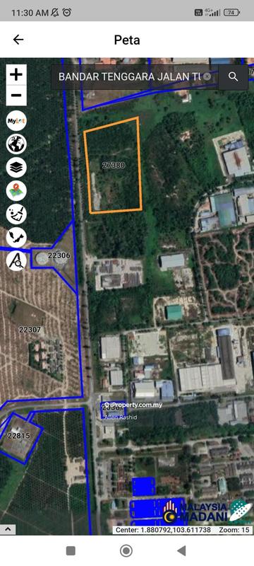 For Sale - Industrial Land Bandar Tenggara, Kota Tinggi