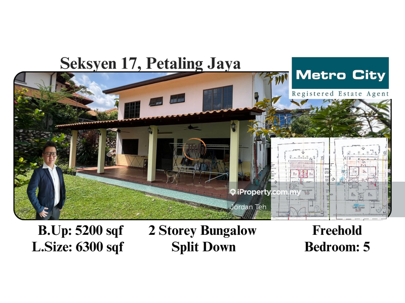 Bungalow House untuk Dijual di Seksyen 17, Petaling Jaya oleh Jordan Teh - iProperty.com.my