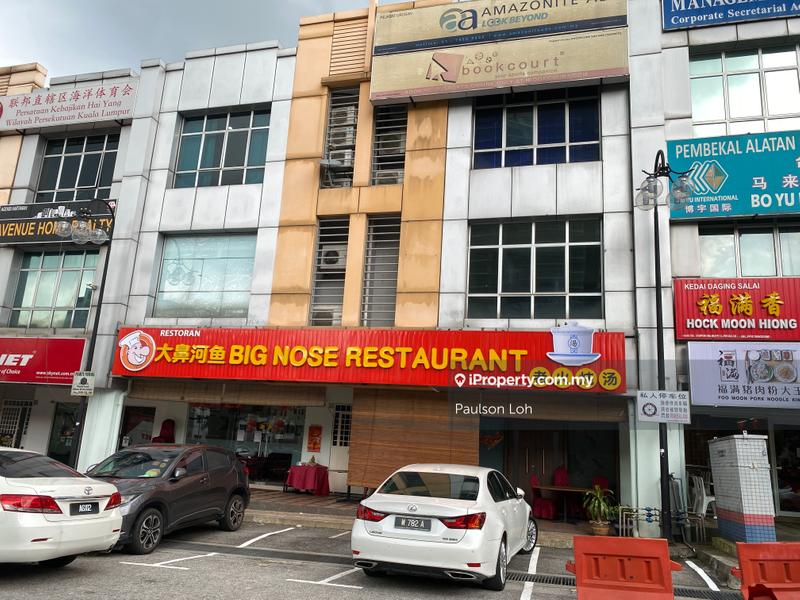 For Sale - Kuchai Business Park 3 storey shop, facing main road