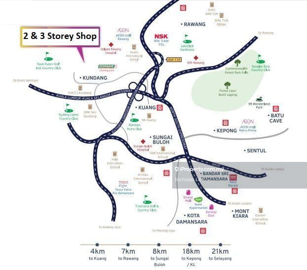 Shop for Sale in Taman Kundang Jaya, Rawang by Nicholas Lee - iProperty.com.my