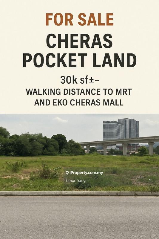 For Sale - Cheras Commercial Land Near Eko Cheras