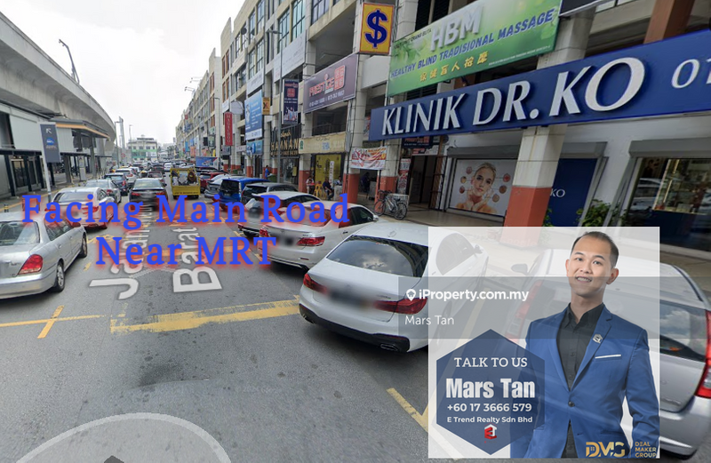 For Rent - Ground Floor Adjoining Shop Kepong Metro Perdana Barat