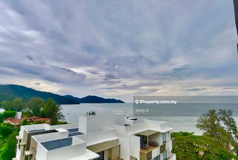 Master bedroom balcony view.