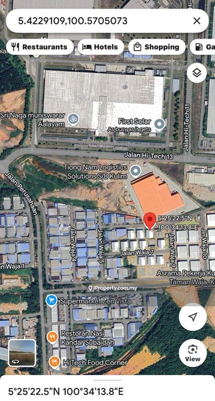 For Rent - Taman Industri Waja