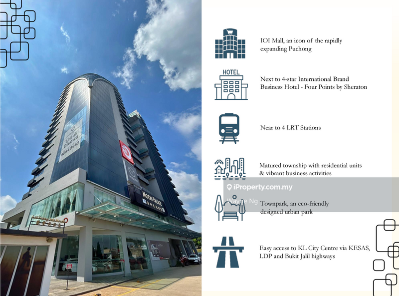 Pejabat untuk Disewa di Bandar Puteri Puchong, Puchong oleh Wayne Ng - iProperty.com.my