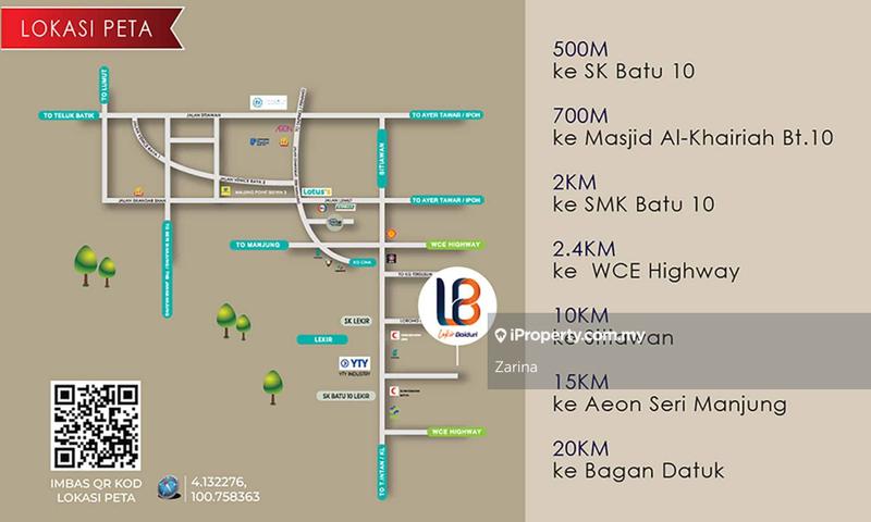 Rumah Berkembar untuk Dijual di Batu 10 Lekir, Lekir oleh Zarina - iProperty.com.my